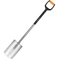 Fiskars Spaten Xact Gr. L 1003681 schwarz/orange