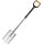 Fiskars Spaten Xact Gr. L 1003681 schwarz/orange