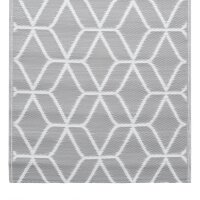 vidaXL Outdoor-Teppich ARAKIL Grau 120x180 cm PP Grau 310421