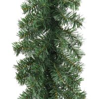 vidaXL Weihnachtsgirlande PVC 5 m Grün 246403