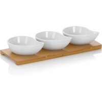 kela Dippschale Porzellan weiß 4-teilig Philipa...