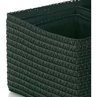 kela Korb schwarz Set 5-teilig Rimossa Korb-Set 21780