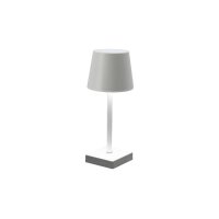Cepewa LED Tischleuchte weiß 2er Set Touch 26 cm...