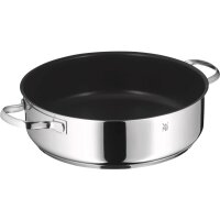 WMF Provence Plus Topfset 5-teilig mit Bräter 28 cm – Edelstahl Töpfe mit Glasdeckel – Induktionsgeeignet, Spülmaschinenfest, Allherdboden