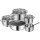 WMF Provence Plus Topfset 5-teilig mit Bräter 28 cm – Edelstahl Töpfe mit Glasdeckel – Induktionsgeeignet, Spülmaschinenfest, Allherdboden