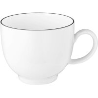 Seltmann Kaffeetasse Kaffee-Obere 0,21l Lido Black Line