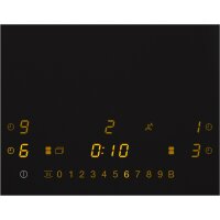 Miele Kochfeld KMDA7476FR integrierter Abzug Ceranfeld...