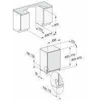 Miele Geschirrspüler G5260SCVi vollintegriert Einbau-Gerät Spülmaschine 60 cm