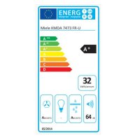Miele Kochfeld KMDA7473FR-U integrierter Abzug Ceranfeld autark Dunsthaube schwarz Edelstahl #1