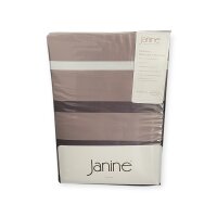 Janine Bettwäsche 135x200 braun weiß gestreift...
