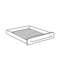 kela Schubladenmatte Einlegematte 4er Set 150x50 cm  Soletta transparent 390166