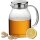 Kela Kanne Luna Edelstahl Borosilikatglas 1,75 Liter Durchm. 12 cm 12536 Universalkanne