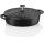 Kela Bräter  28 cm rund 3,2 Liter schwarz Calido Gusseisen 12468 flach