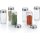 Kela Gewürzgläser Gewürzstreuer 6-teilig Fidelis Glas Edelstahl 70 ml 2,5 + 5 mm 10859