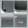kela Brotkasten Frisca grau Metall  - ca.  30 x 18 cm 12844