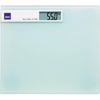 kela Waage 150kg Personenwaage weiß Glasplatte...