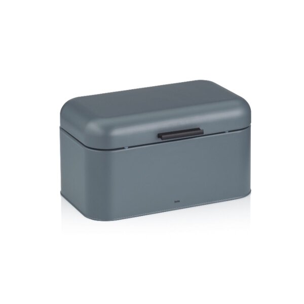 kela Brotkasten Frisca grau Metall  - ca.  45 x 22 cm 12840