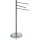 Kela Handtuchhalter Swing Edelstahl matt 3 Stangen H: 85 cm 18958