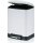 kela Mülleimner Davino 6l Treteimer weiß 22x20x32 cm 22996 weiß glänzend