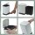 kela Mülleimner Davino 6l Treteimer weiß 22x20x32 cm 22996 weiß glänzend