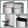 kela Kosmetikeimer Mats Edelstahl 17 cm 3l Silent Close 23615 Edelstahl matt