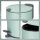 kela Kosmetikeimer Mats grün 17 cm 3l Silent Close 23616 sabeigrün