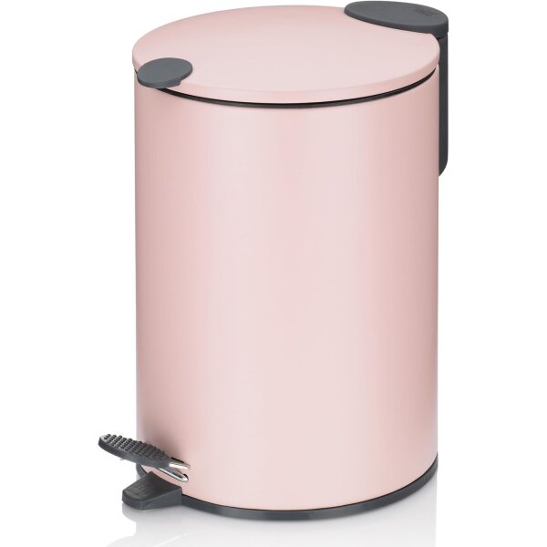 kela Kosmetikeimer Mats rosa 17 cm 3l Silent Close 23617 wolkenrosa