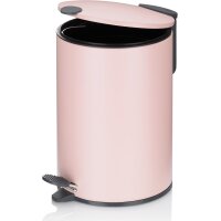 kela Kosmetikeimer Mats rosa 17 cm 3l Silent Close 23617...