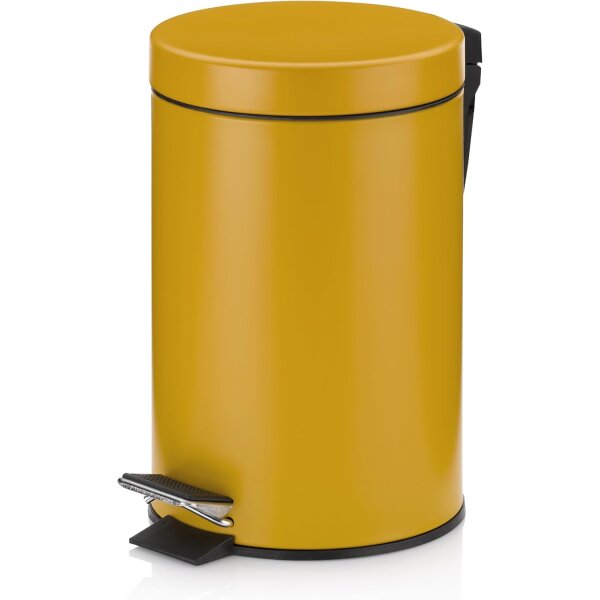 kela Kosmetikeimer Monaco currygelb 17cm 3l 24285