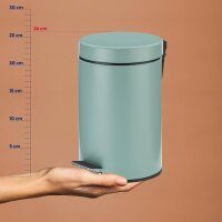kela Kosmetikeimer Monaco grün17cm 3l 24287 jadegrün