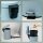kela Kosmetikeimer Monaco blau17cm 3l 24290 frostblau