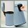 kela Kosmetikeimer Monaco blau17cm 3l 24290 frostblau
