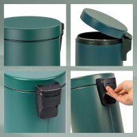 kela Kosmetikeimer Monaco grün17cm 3l 24295...