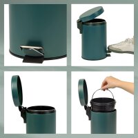 kela Kosmetikeimer Monaco grün17cm 3l 24295 alpengrün