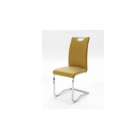 MCA Schwingstuhl Paulo Curry 4er-Set Kunstleder &...