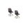 MCA Stuhl Ottawa anthrazit  2er-Set Velouroptik Vintage Drehbar 1002985 OT2S47AN