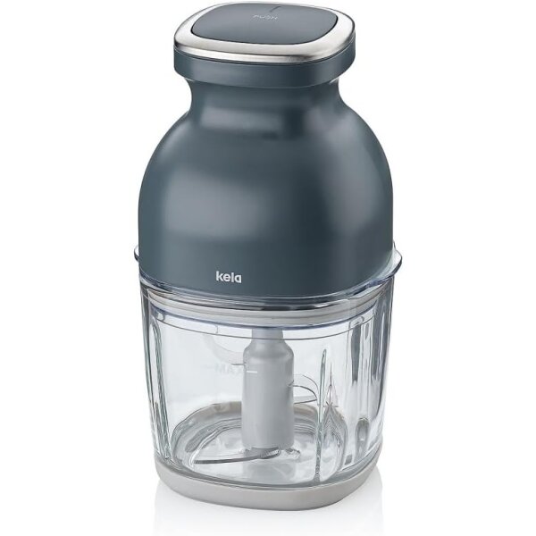 kela Zerkleinerer elektrisch Mixer grau 800 ml Split mit Ladekabel 10130