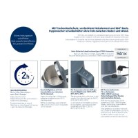 kela  Wasserkocher Santos 1,5 L dunkelgrau LED-Display 10135