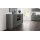 Interliving Küche Serie 3007 mit AEG Einbaugeräten Quarzgrau & Steel – zweizeilig
