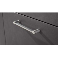 Interliving Küche Serie 3019 mit AEG Einbaugeräten Weiß & Stahlgrau – zweizeilig