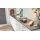 Interliving Küche Serie 3019 mit AEG Einbaugeräten Weiß & Stahlgrau – zweizeilig