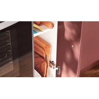 nobilia® Einbauküche Easytouch mit Elektrogeräten Rostrot & Schiefergrau - Länge ca. 340 cm