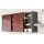 nobilia® Einbauküche Easytouch mit Elektrogeräten Rostrot & Schiefergrau - Länge ca. 340 cm