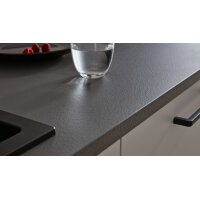 Interliving Küche Serie 3032 mit gorenje Einbaugeräten Weiß & Quarzgrau - Stellfläche ca. 395 x 245 cm
