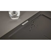Interliving Küche Serie 3032 mit gorenje Einbaugeräten Weiß & Quarzgrau - Stellfläche ca. 395 x 245 cm