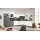Interliving Küche Serie 3032 mit gorenje Einbaugeräten Weiß & Quarzgrau - Stellfläche ca. 395 x 245 cm