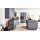Interliving Küche Serie 3098 mit SIEMENS Einbaugeräten Quarzgrau & Steineiche - dreizeilig
