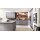 Interliving Küche Serie 3098 mit SIEMENS Einbaugeräten Quarzgrau & Steineiche - dreizeilig