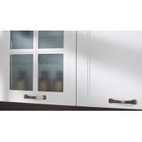 Interliving Küche Serie 3023 mit AEG Einbaugeräten Weiß & Mooreiche – zweizeilig