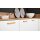 Interliving Küche Serie 3043 mit gorenje Einbaugeräten Weiß & Vulkaneiche – Stellfläche ca. 365 x 258 cm